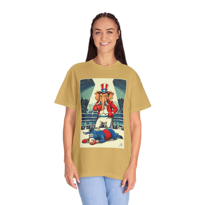 "Brutal Woke Knockout 2024", Unisex T-shirt (Light Colors)