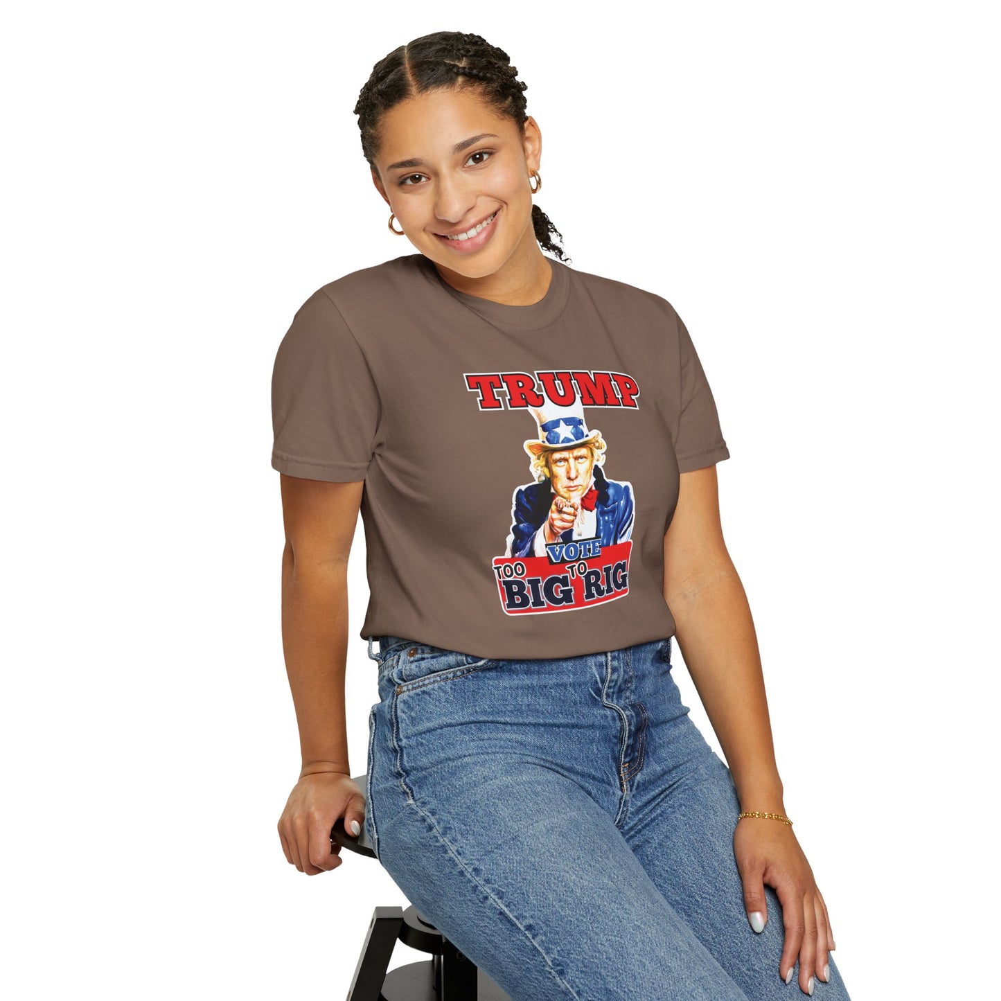 "Trump - Too Big To Rig", Unisex T-shirt