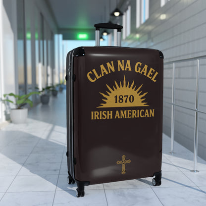 "Clan na Gael - Irish American", Suitcase (Seal Brown)
