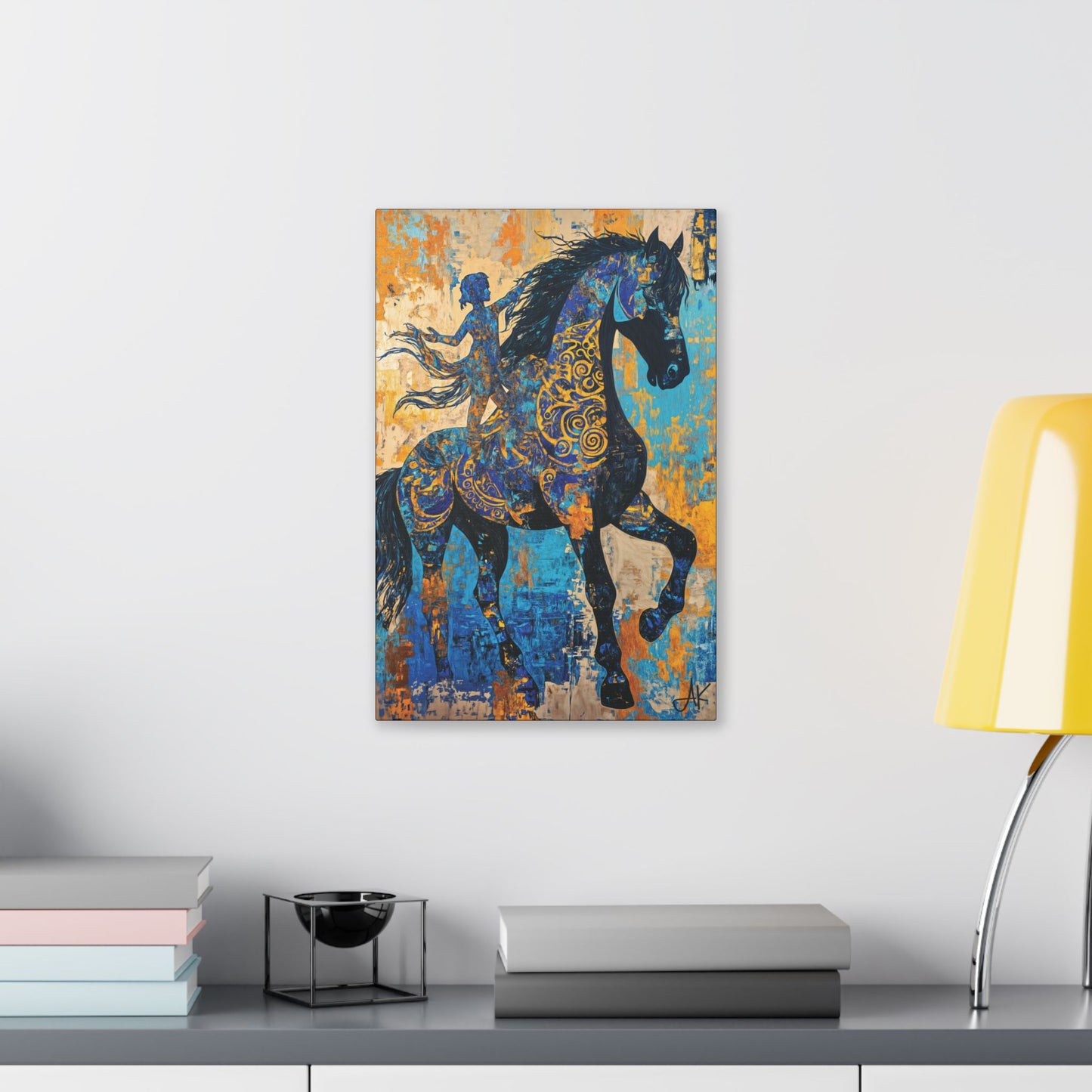 "Unbridled Freedom", Stretched Classic Canvas Fine Art Print