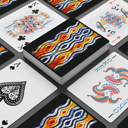 "Reunion of Eternal Souls", Fine Art Playing Cards (70's Black)