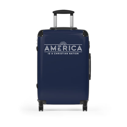 "America is a Christian Nation", Suitcases (Dark Blue)