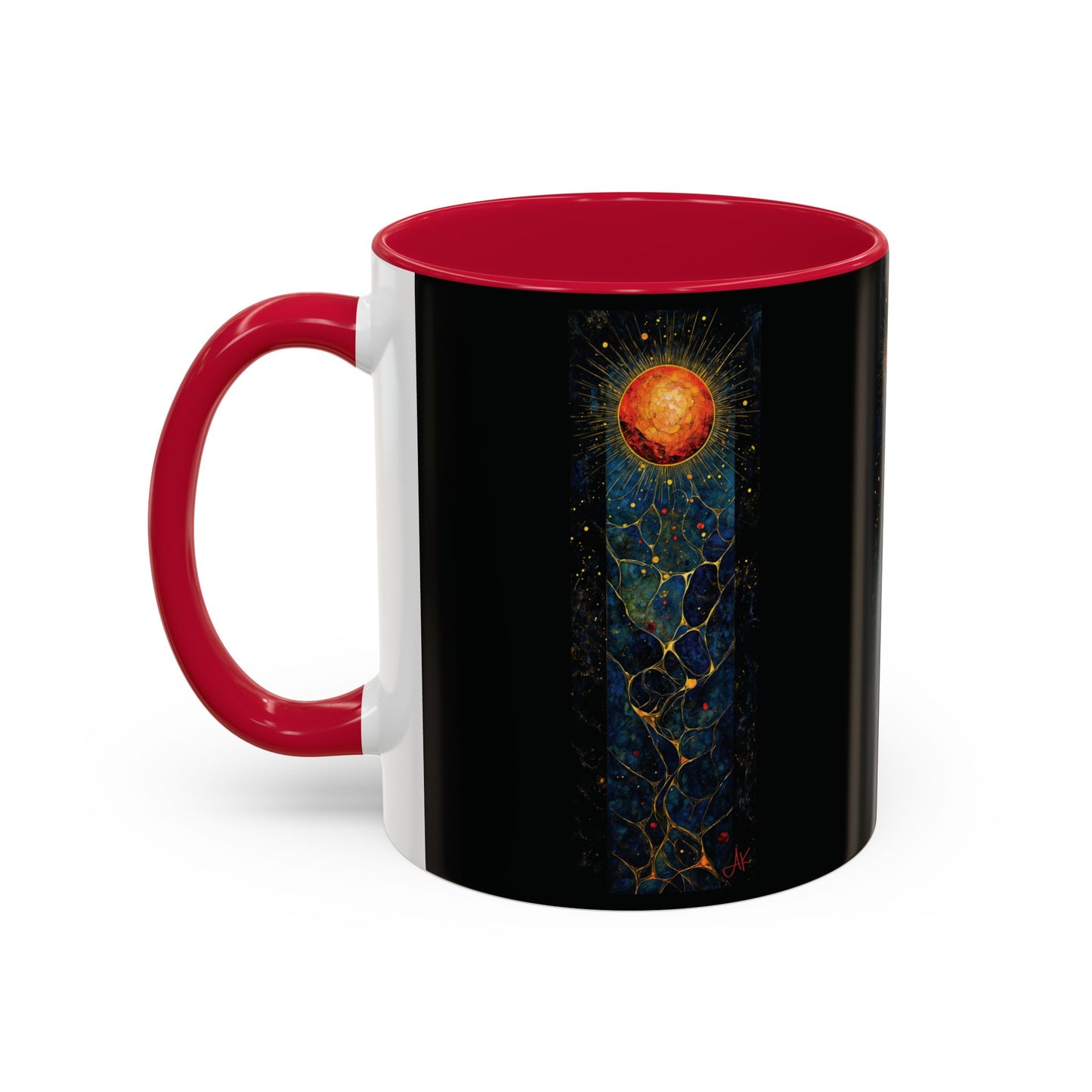 "The Living Light (John 8:12)", Colorful Mugs (11oz, 15oz)