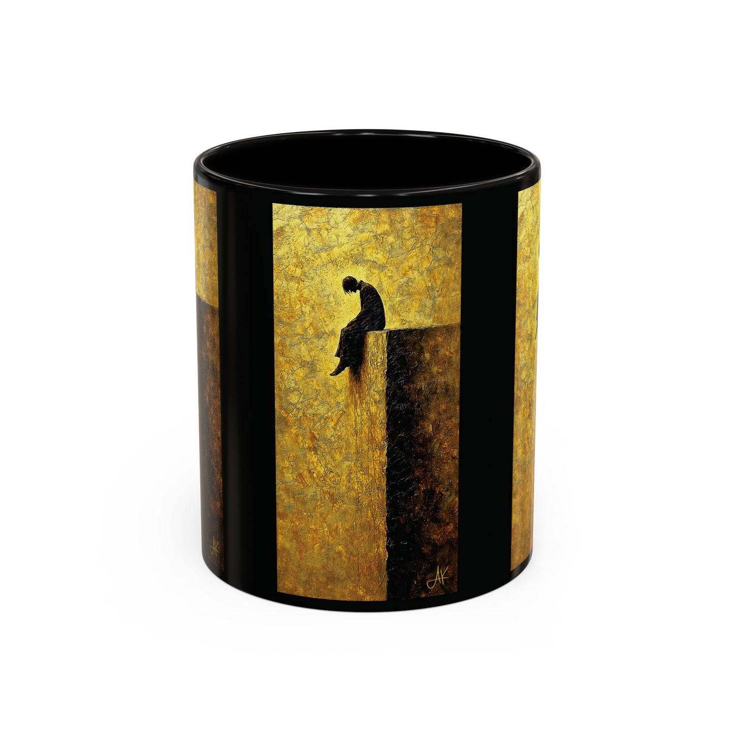 "In Darkest Hour He Is With Me", Colorful Mugs (11oz, 15oz)