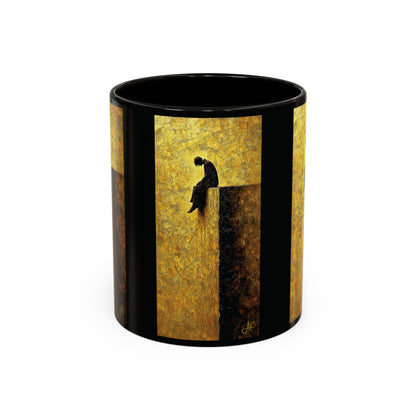 "In Darkest Hour He Is With Me", Colorful Mugs (11oz, 15oz)