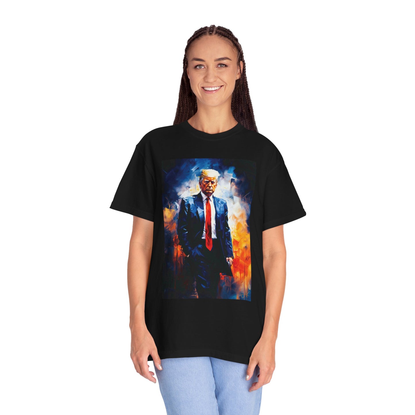 "Trump Portrait" #22, Unisex T-shirt (Dark Colors)