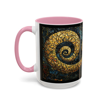 "From Stone to Savior's Light", Colorful Mugs (11oz, 15oz)