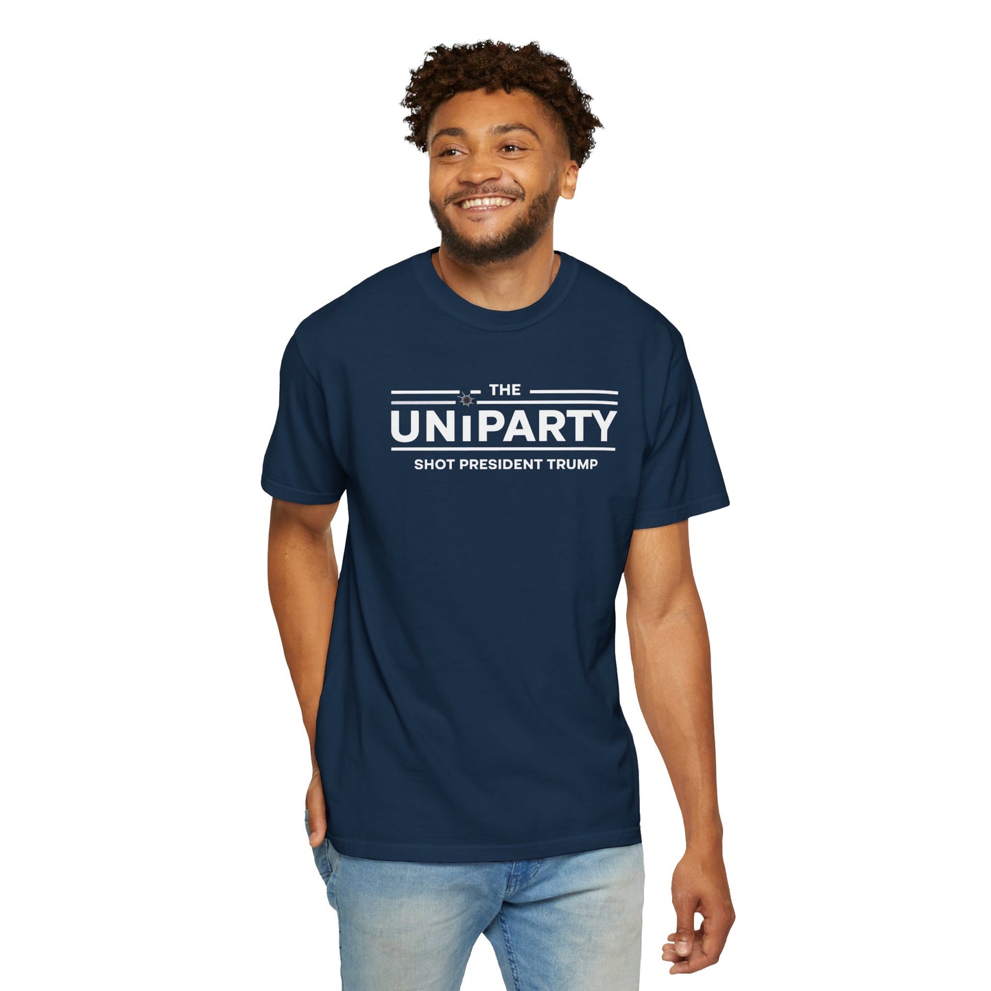 "The Uniparty Shot President Trump" #03, Unisex T-shirt