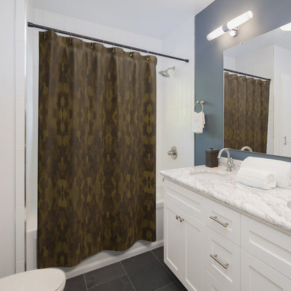 "Swamp Recon Camouflage", Shower Curtains