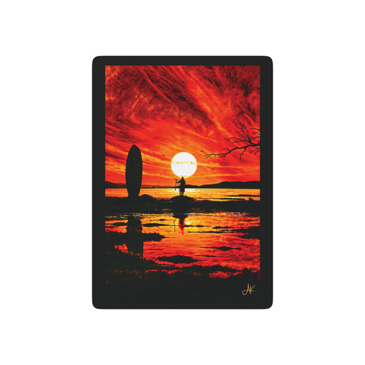 "The First Mission", Christian Fine Art Playing Cards (Void Black)
