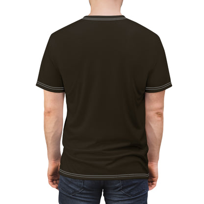 "Intelligent Conversation", Unisex T-shirt (Ancient Brown)