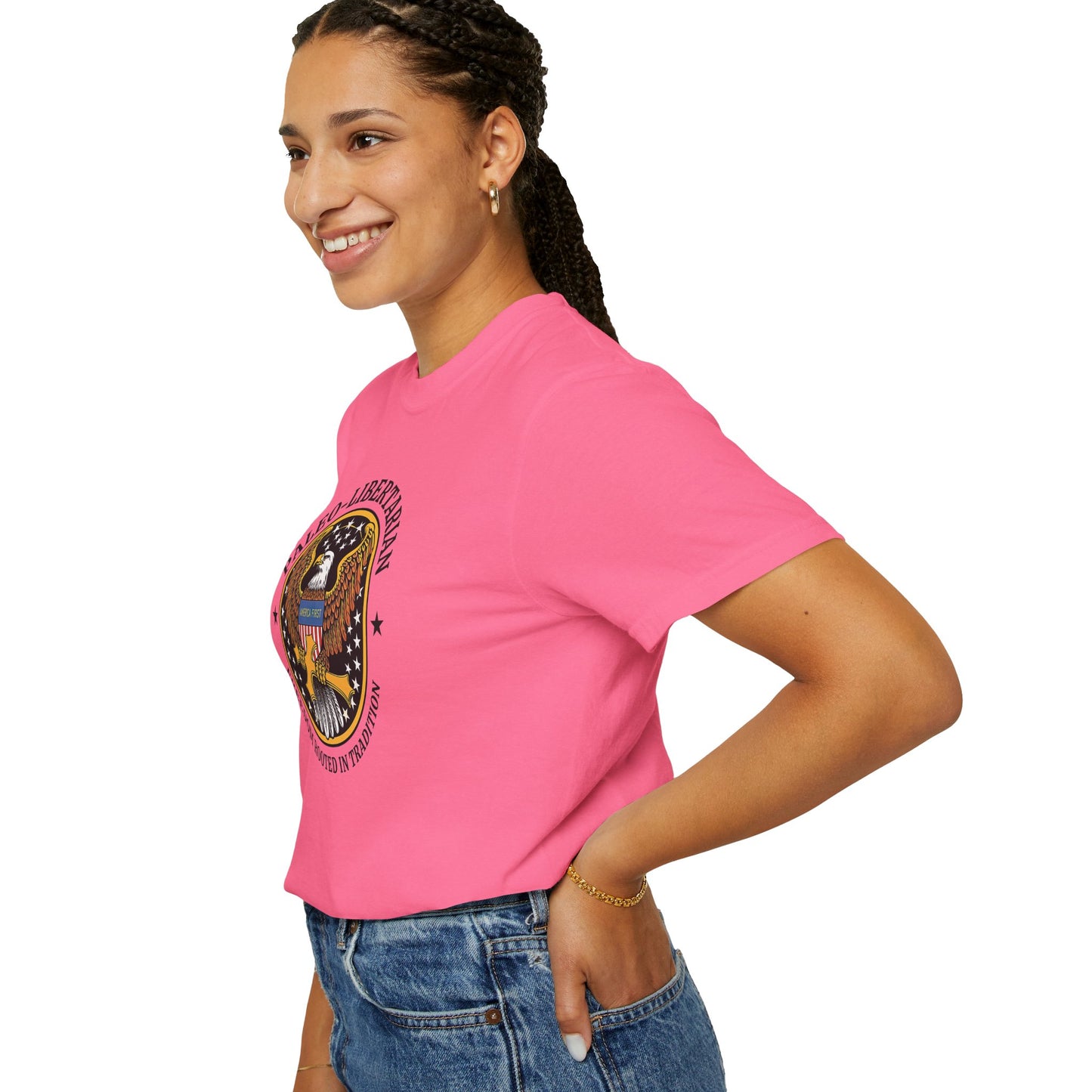 "Paleo-Libertarian" #01, Unisex T-shirt (Light Colors)