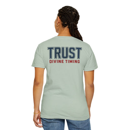 "Trust Divine Timing" #02, Unisex T-shirt