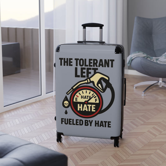 "The Tolerant Left", Suitcase (Concrete Grey)