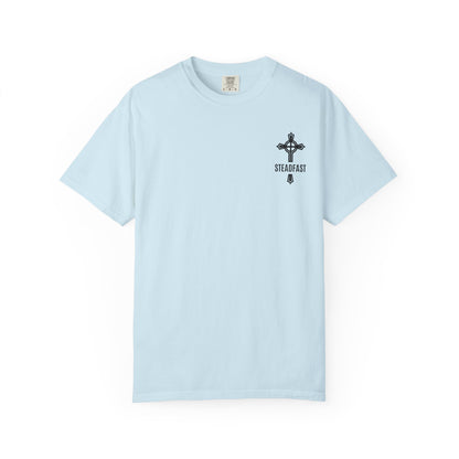 "Steadfast Cross in Black", Unisex T-shirt