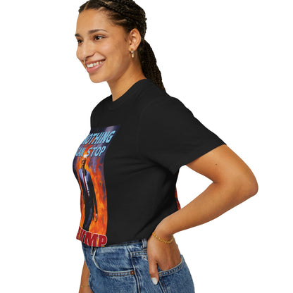 "Nothing Can Stop Trump", Unisex T-shirt (Dark Colors)