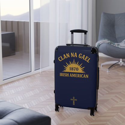 "Clan na Gael - Irish American", Suitcase (Mariana Blue)