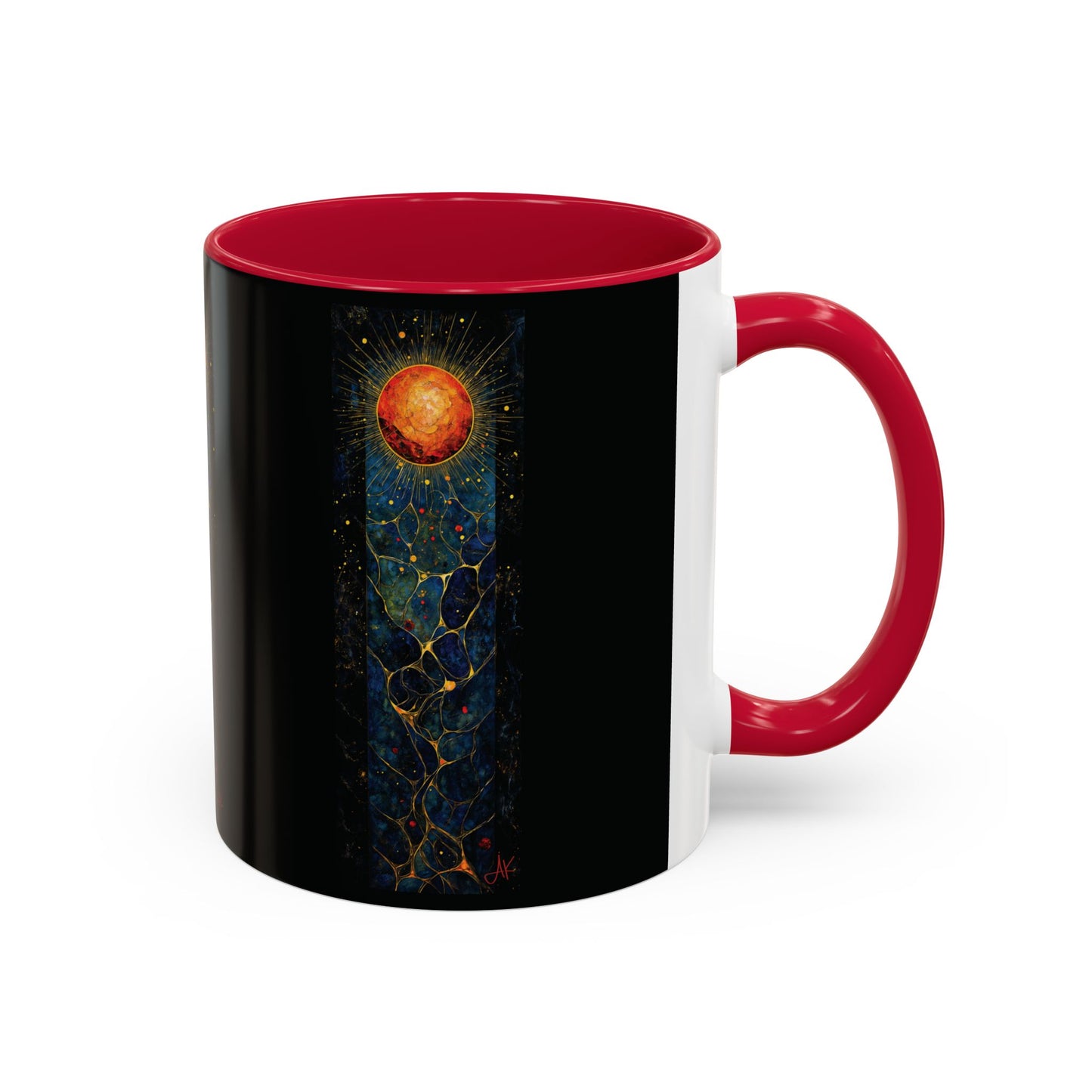 "The Living Light (John 8:12)", Colorful Mugs (11oz, 15oz)