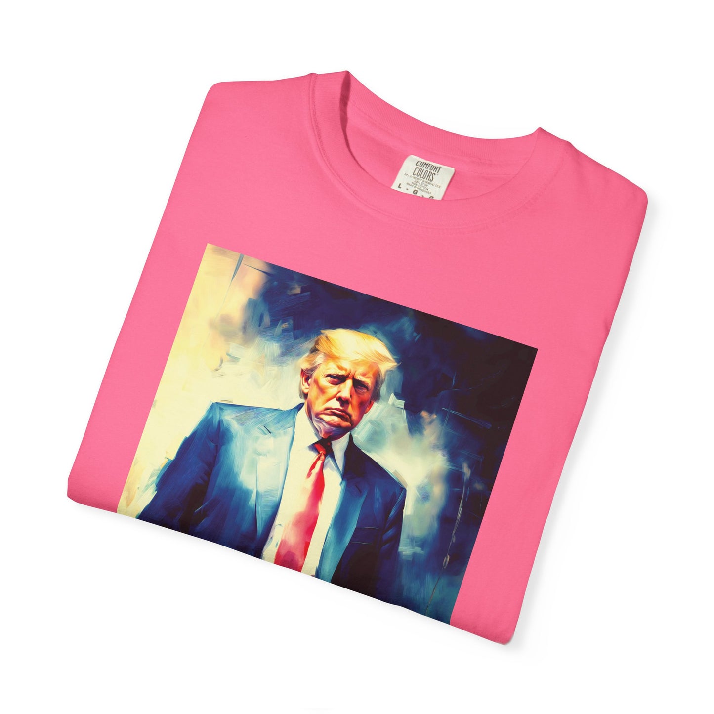 "Trump Portrait No. 6", Unisex T-shirt (Dark Colors)