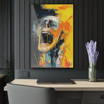 "Behind the Facade", Fine Art Acrylic Wall Prints (French Cleat Hanging)