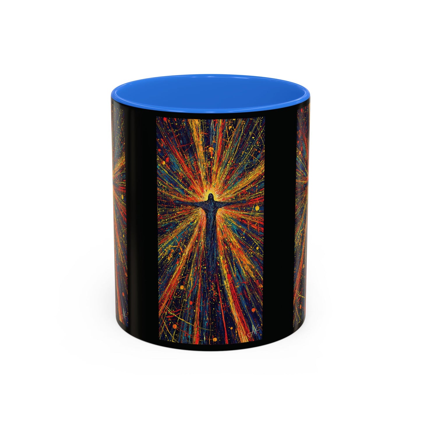 "Born Again in His Radiance - Isaiah 60:1", Colorful Mugs (11oz & 15oz)