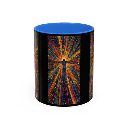 "Born Again in His Radiance - Isaiah 60:1", Colorful Mugs (11oz & 15oz)