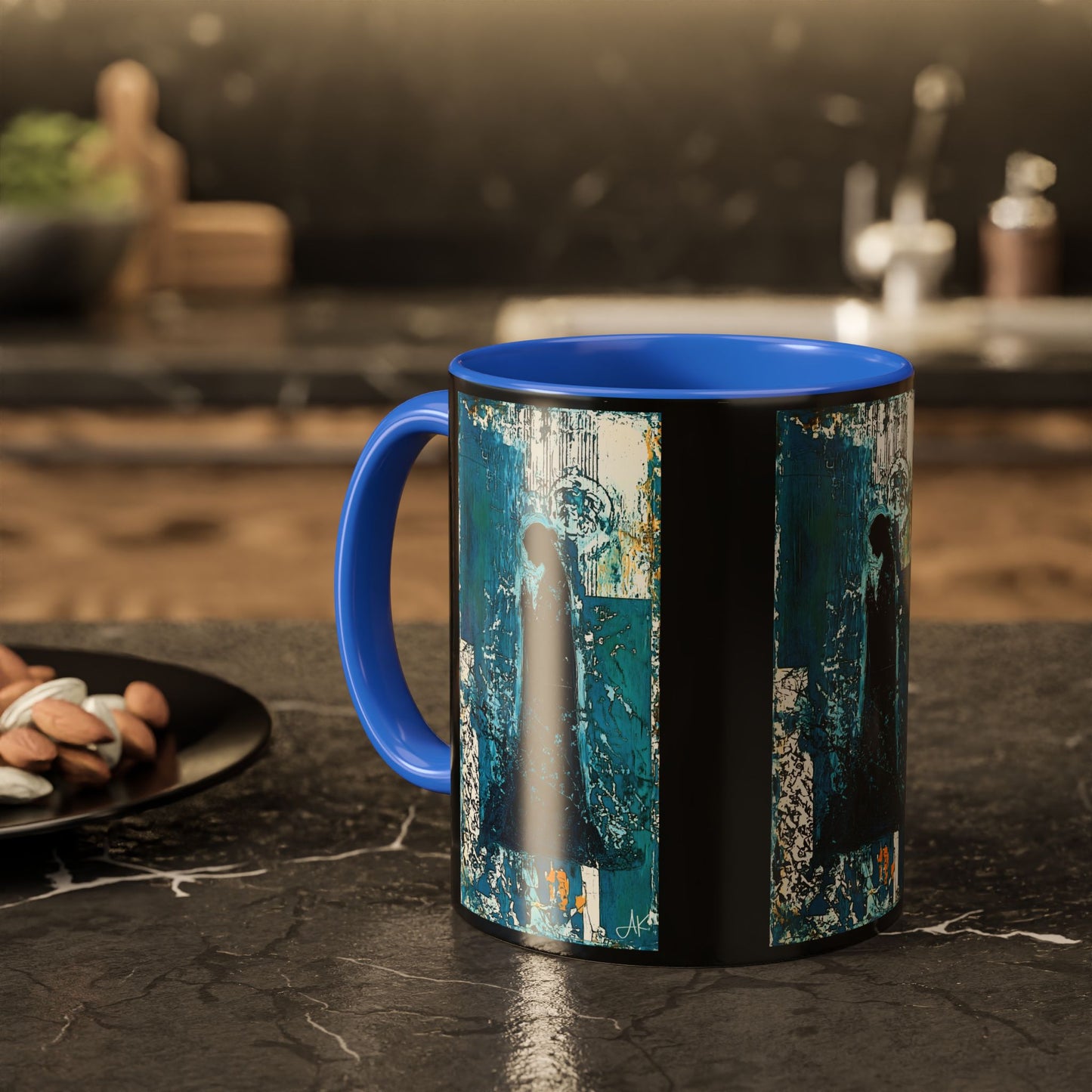 "Behold the Handmaid - Luke 1:38", Colorful Mugs (11oz, 15oz)