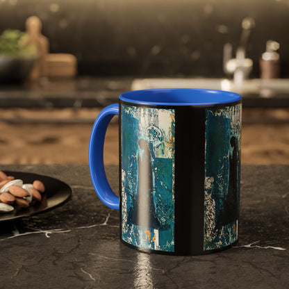 "Behold the Handmaid - Luke 1:38", Colorful Mugs (11oz, 15oz)