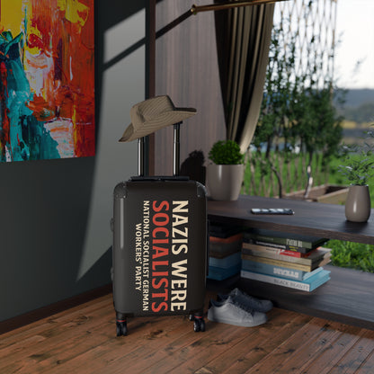 "Nazis were Socialists", Suitcase (Soot Black)