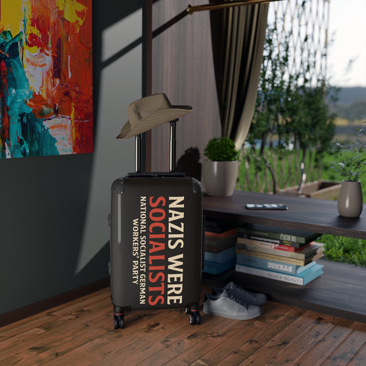 "Nazis were Socialists", Suitcase (Soot Black)