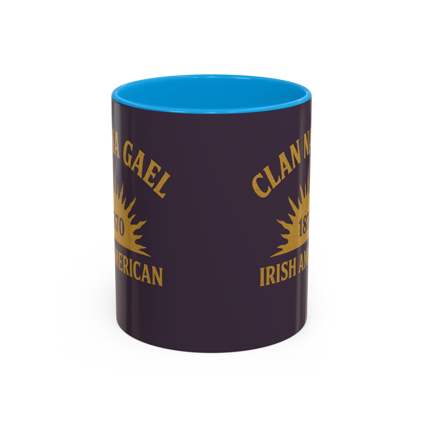 "Clan na Gael - Irish American", Colorful Mugs (11oz, 15oz) (Purple Verbena)