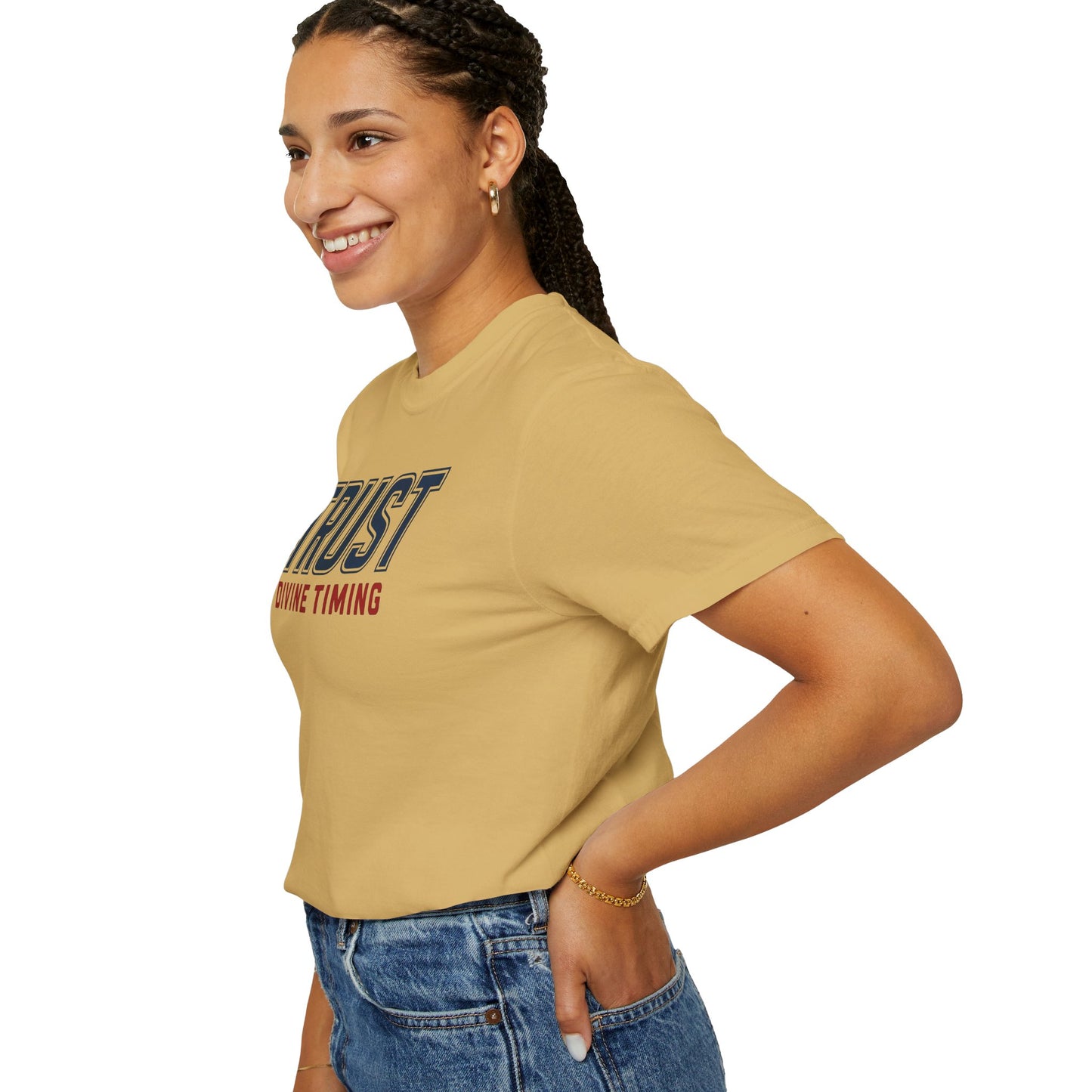 "Trust Divine Timing" #02, Unisex T-shirt