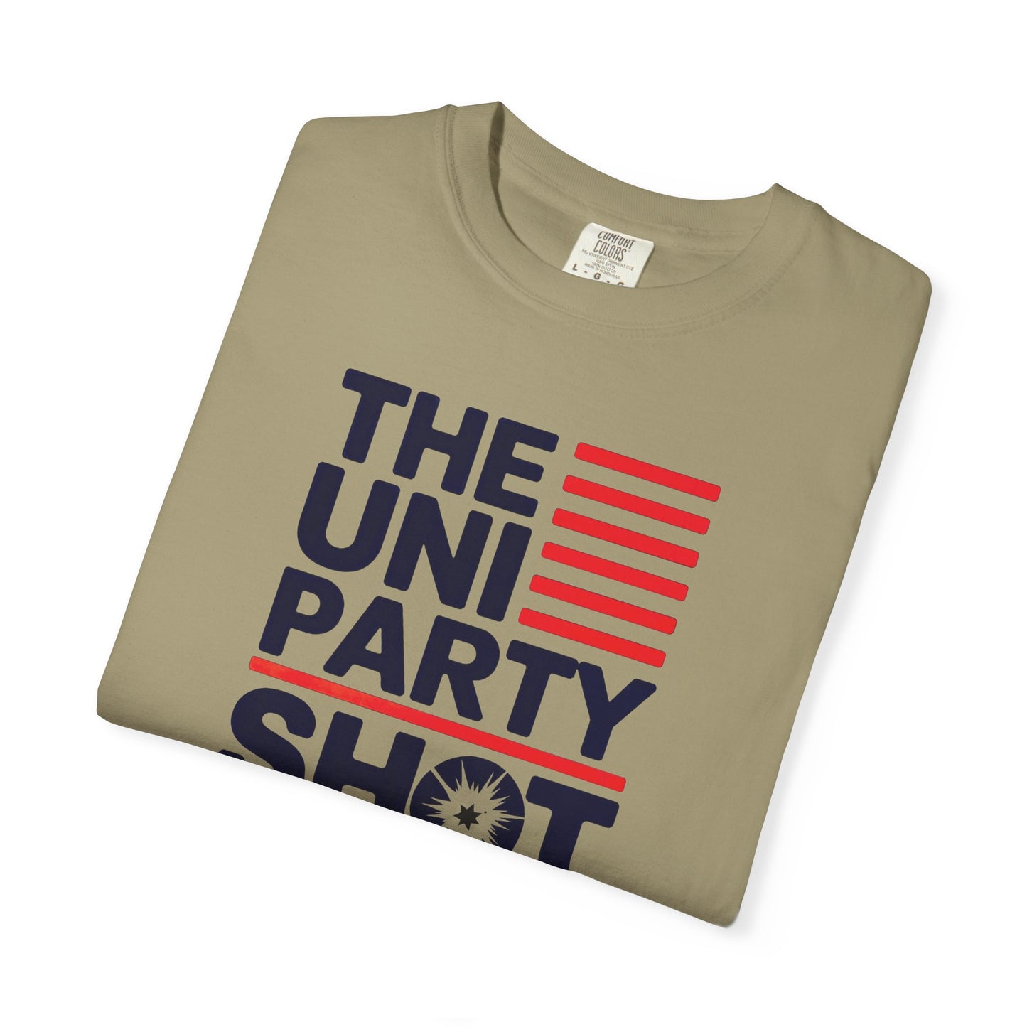 "The Uniparty Shot President Trump" #01, Unisex T-shirt