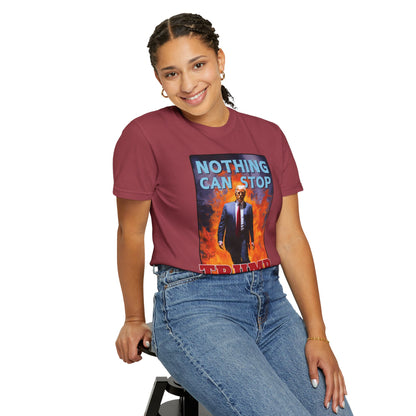 "Nothing Can Stop Trump", Unisex T-shirt (Light Colors)