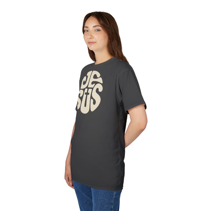 "Retro Jesus", Unisex T-shirt (Dark Engine)