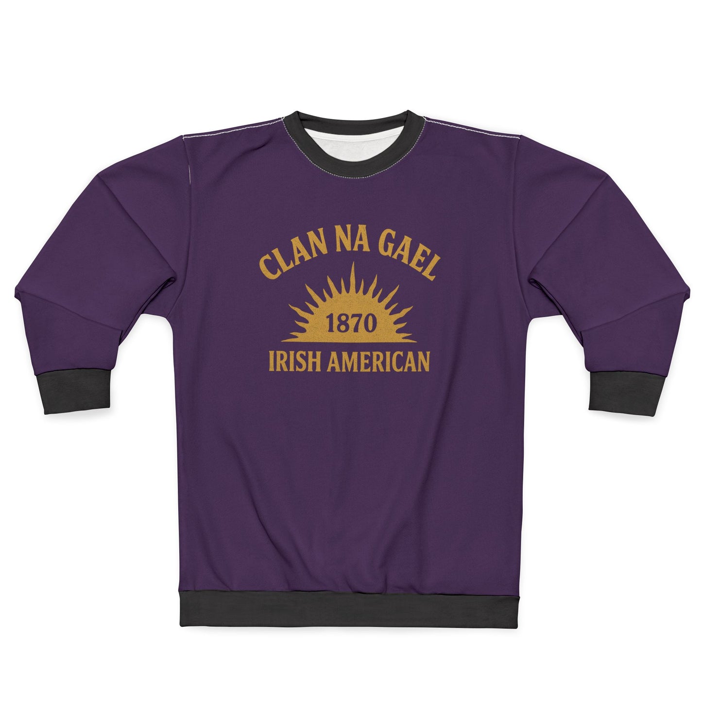 "Clan na Gael - Irish American", Unisex Sweatshirt (Beaker People)