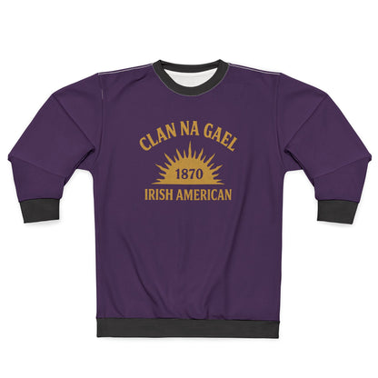 "Clan na Gael - Irish American", Unisex Sweatshirt (Beaker People)