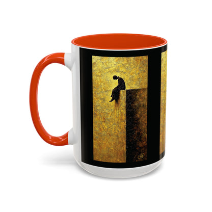 "In Darkest Hour He Is With Me", Colorful Mugs (11oz, 15oz)