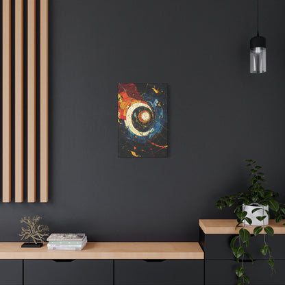 "Shatterdawn Vortex", Fine Art Matte Canvas, Stretched, 1.25"