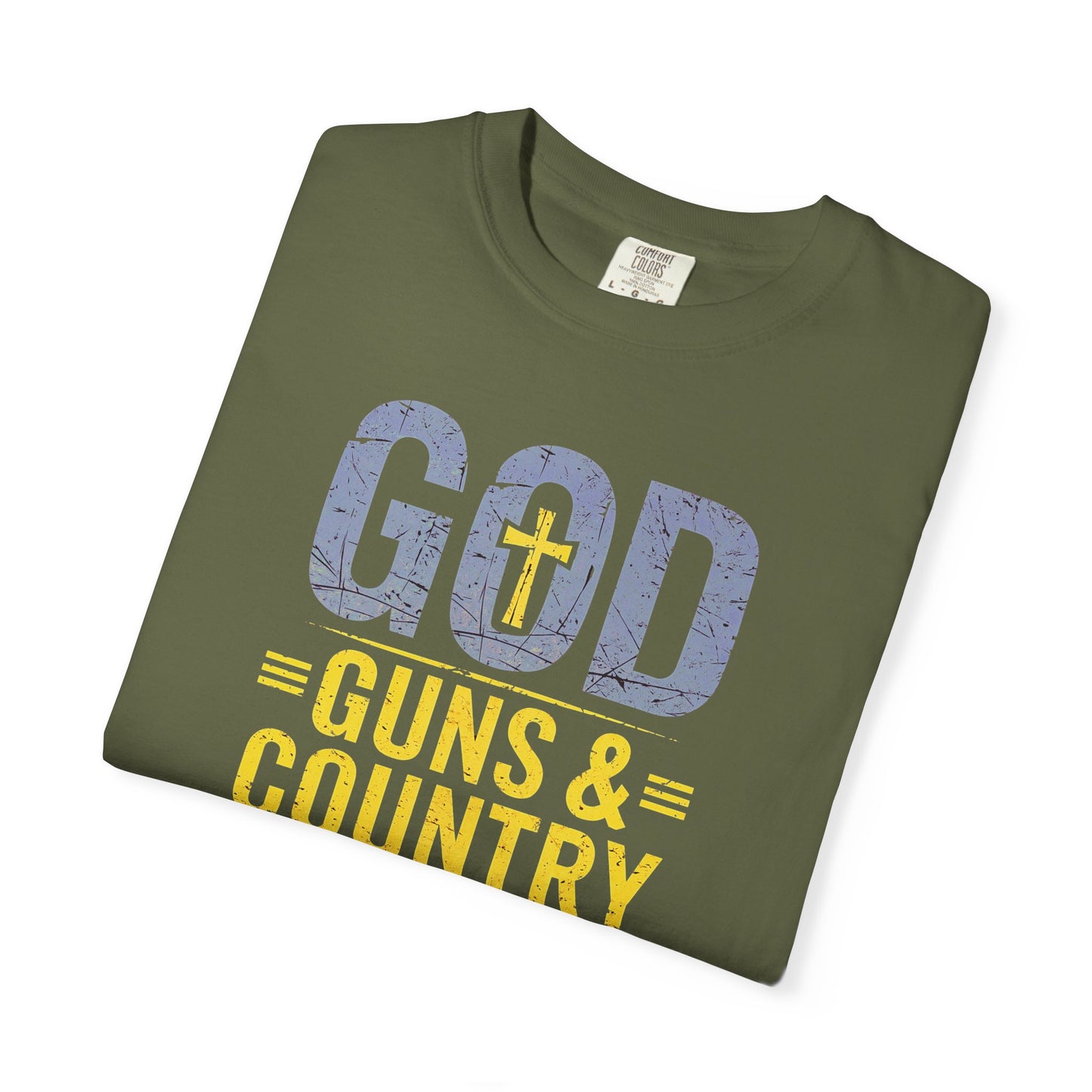 "God Guns & Country" #01, Unisex T-shirt