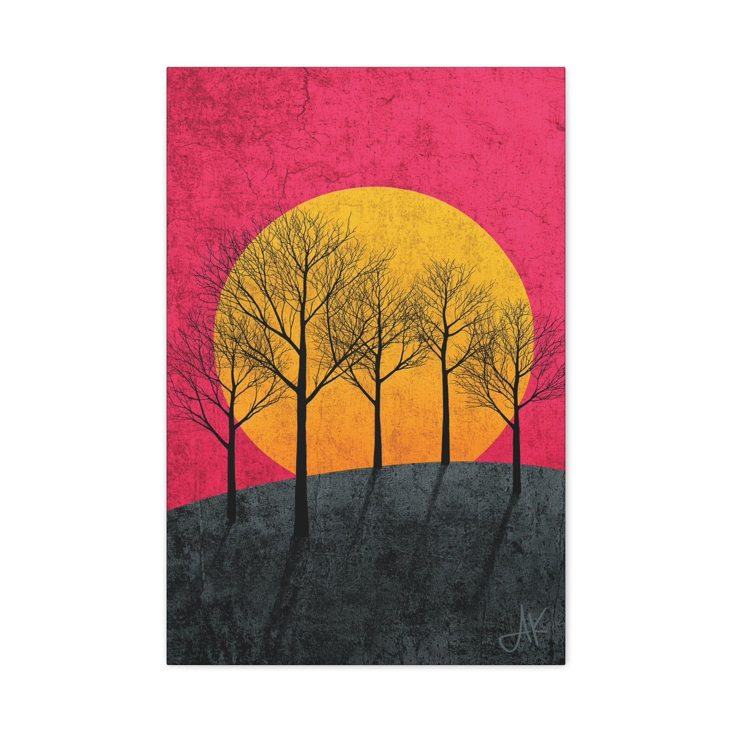 "Colors of Days End", Fine Art Matte Canvas, Stretched, 1.25"