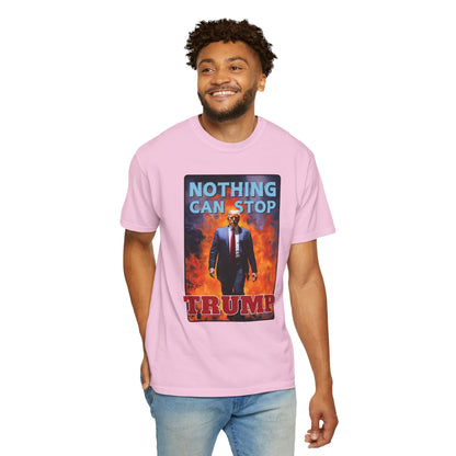"Nothing Can Stop Trump", Unisex T-shirt (Light Colors)