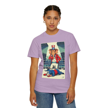 "Brutal Woke Knockout 2024", Unisex T-shirt (Light Colors)