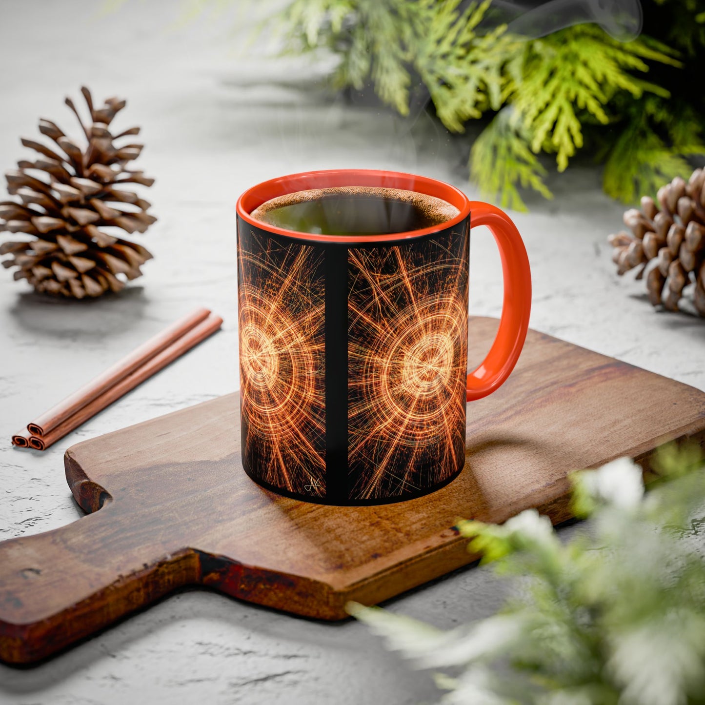 "His Light After Darkness", Colorful Mugs (11oz, 15oz)