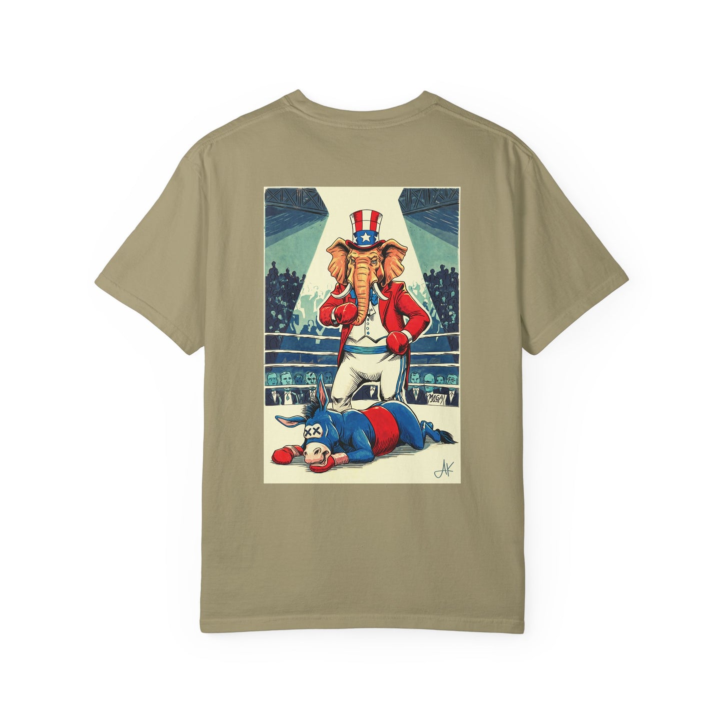 "Brutal Woke Knockout 2024", Unisex T-shirt (Light Colors)