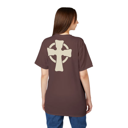 "Retro Jesus", Unisex T-shirt (Rose Ebony)