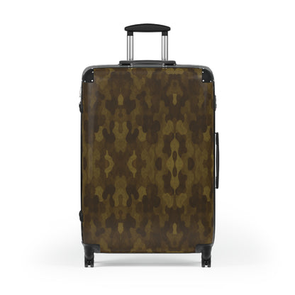 "Swamp Recon Camouflage", Pattern Art Suitcases