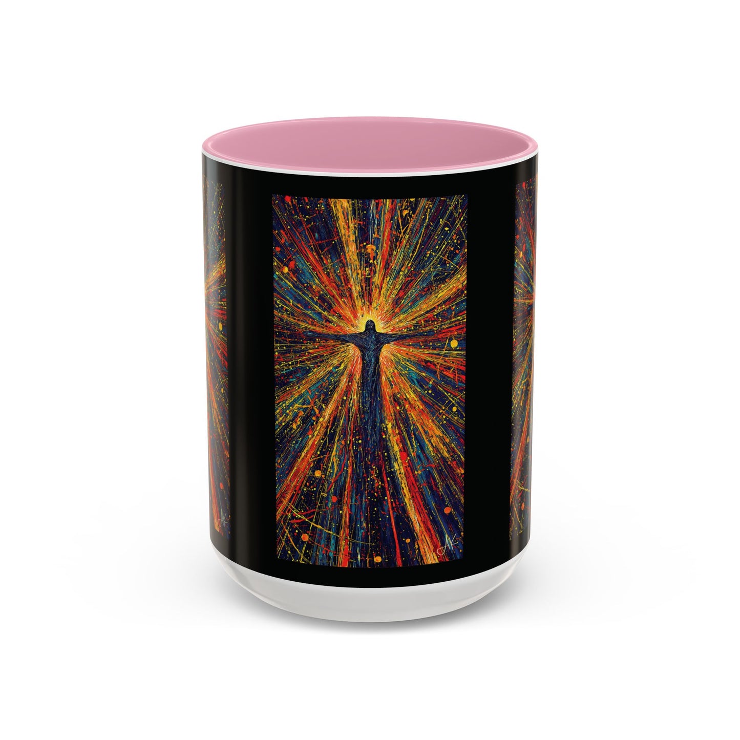 "Born Again in His Radiance - Isaiah 60:1", Colorful Mugs (11oz & 15oz)