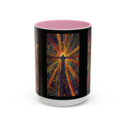 "Born Again in His Radiance - Isaiah 60:1", Colorful Mugs (11oz & 15oz)