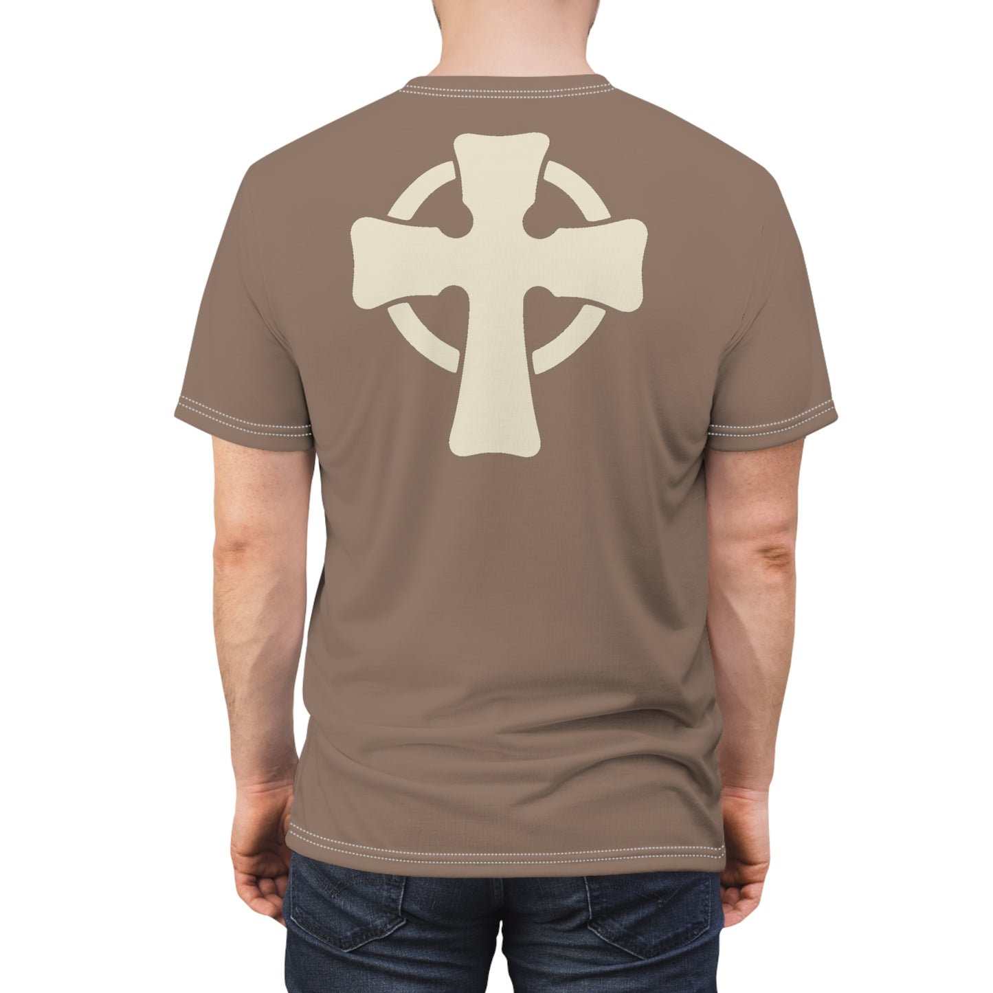 "Retro Jesus", Unisex T-shirt (Dusty Boots)